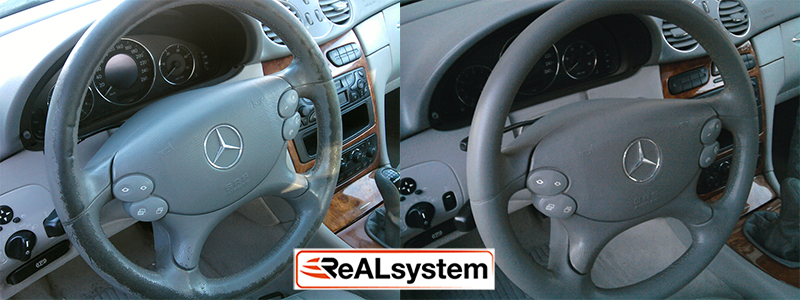 Regeneration of steering wheel and controls